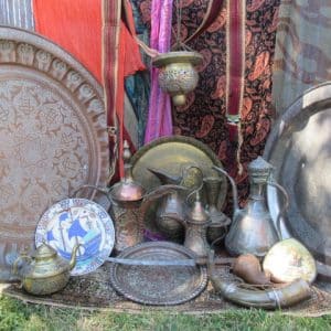 art d'Orient Orientaliste céramique d'Afrique du nord extrème Orient Islamic